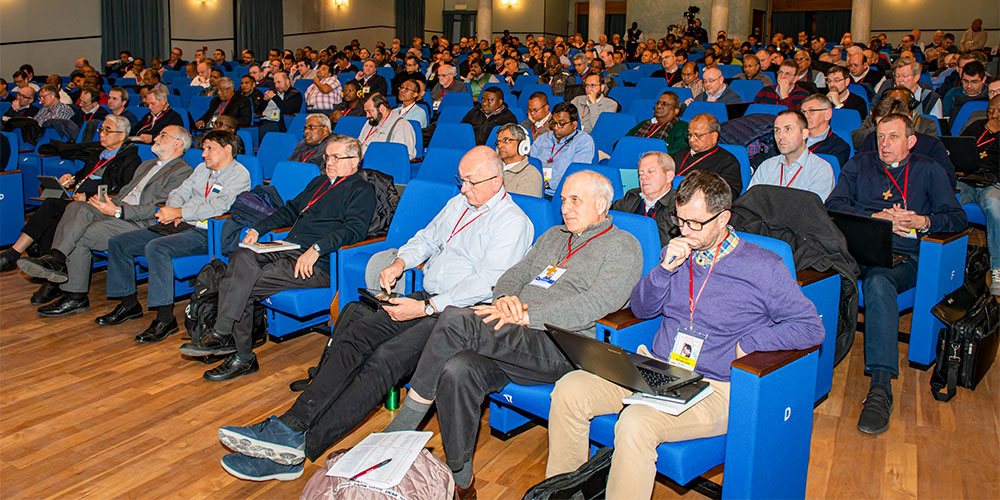 GC28 Delegates listening