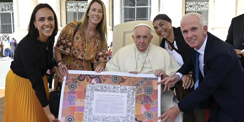 Francis receives Uluru Statement with great warmth