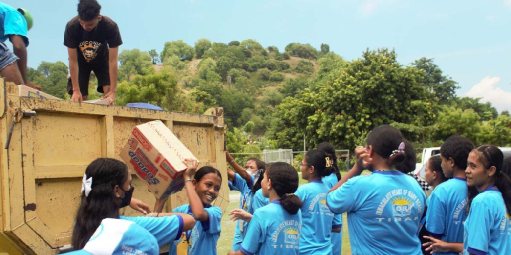 14 Timor-Leste schools, centers and orphanages receive food through generosity